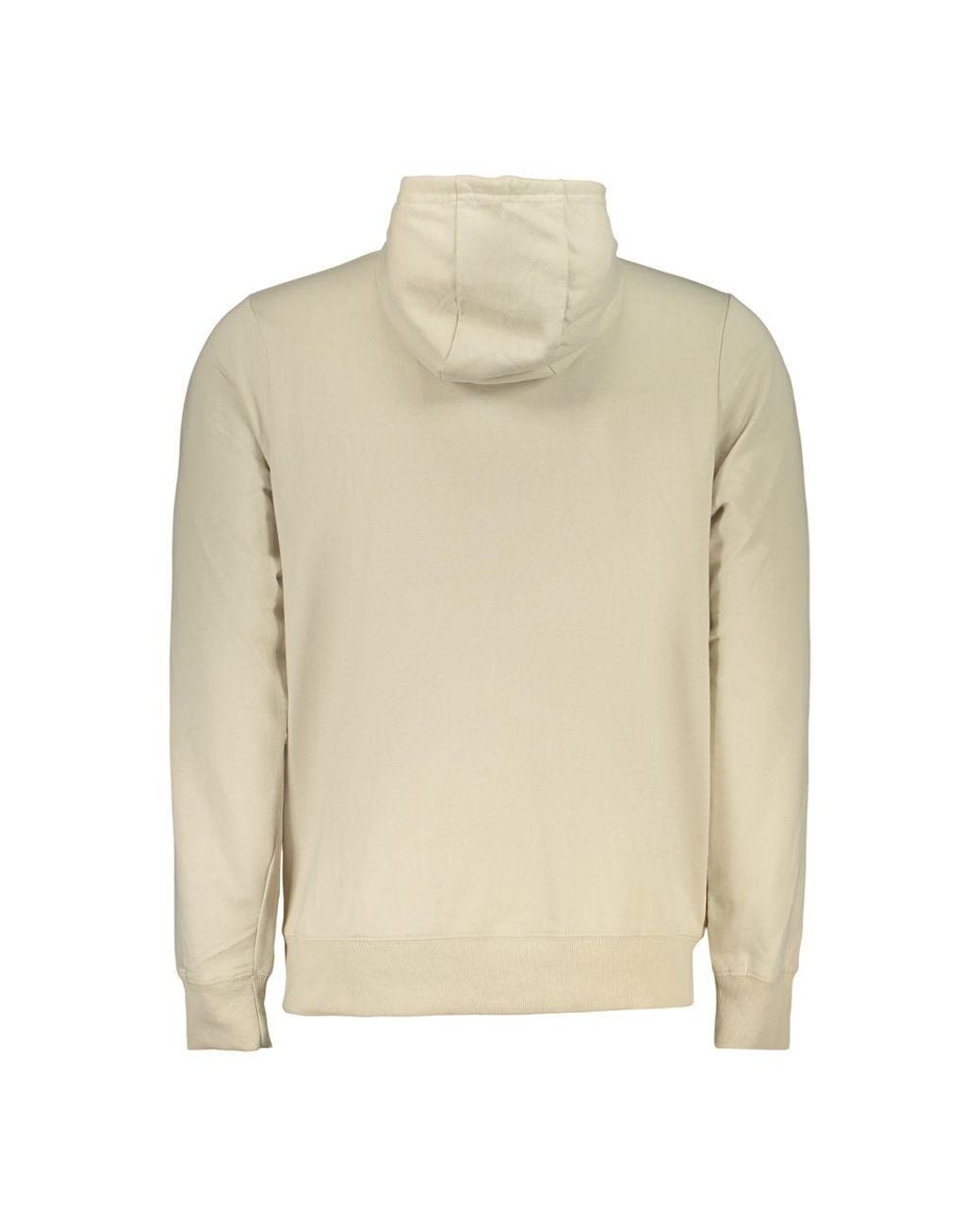 Norway 1963 Natural Beige Cotton Men's Hooded Sweatshirt for men