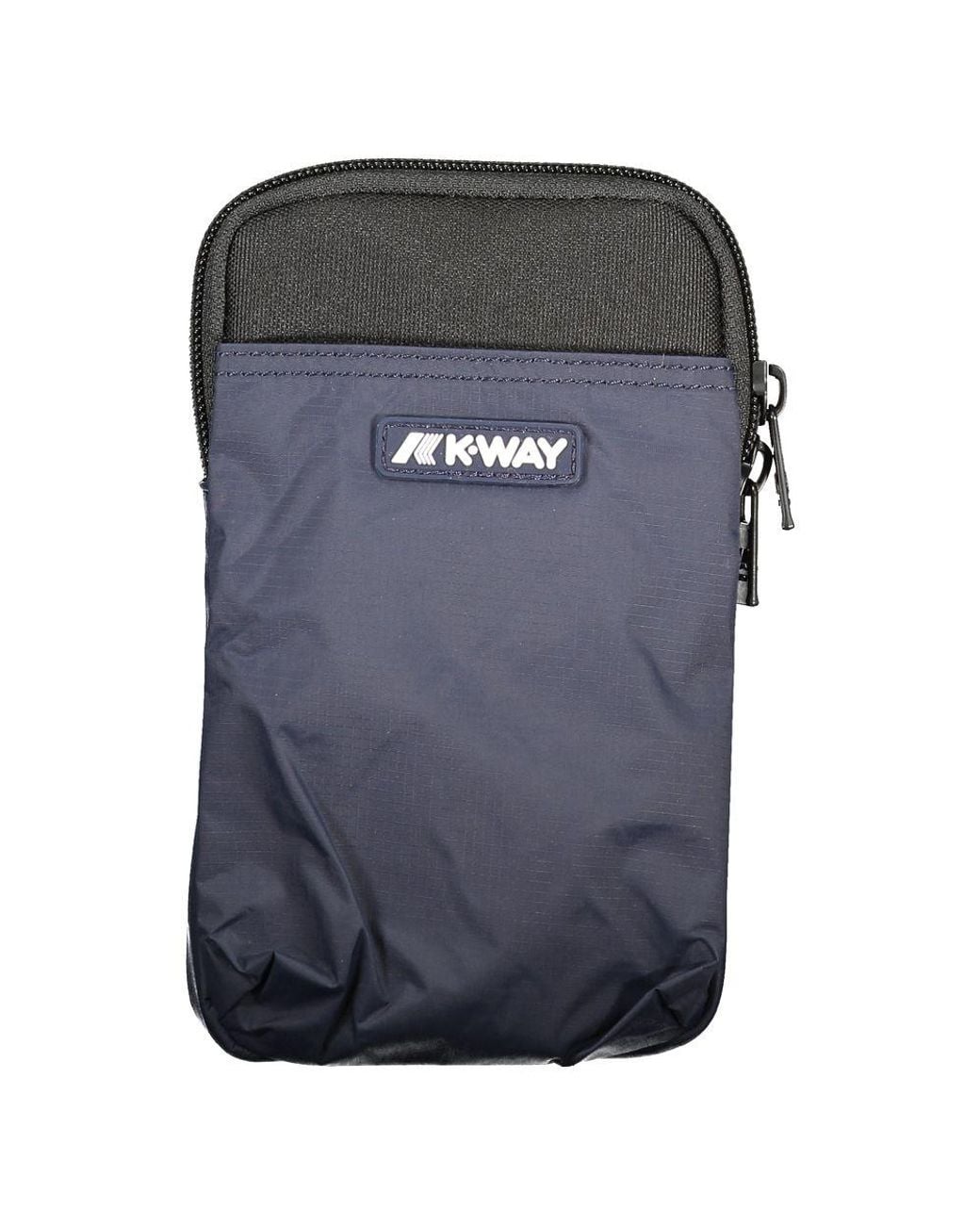 K-Way Gray Blu Polyester Men Shoulder Bag for men