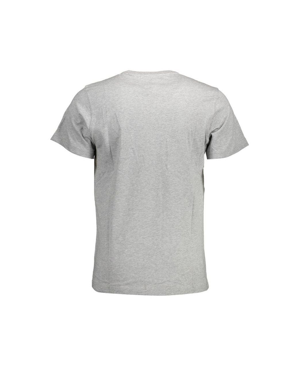 Tommy Hilfiger Gray Cotton T-Shirt for men