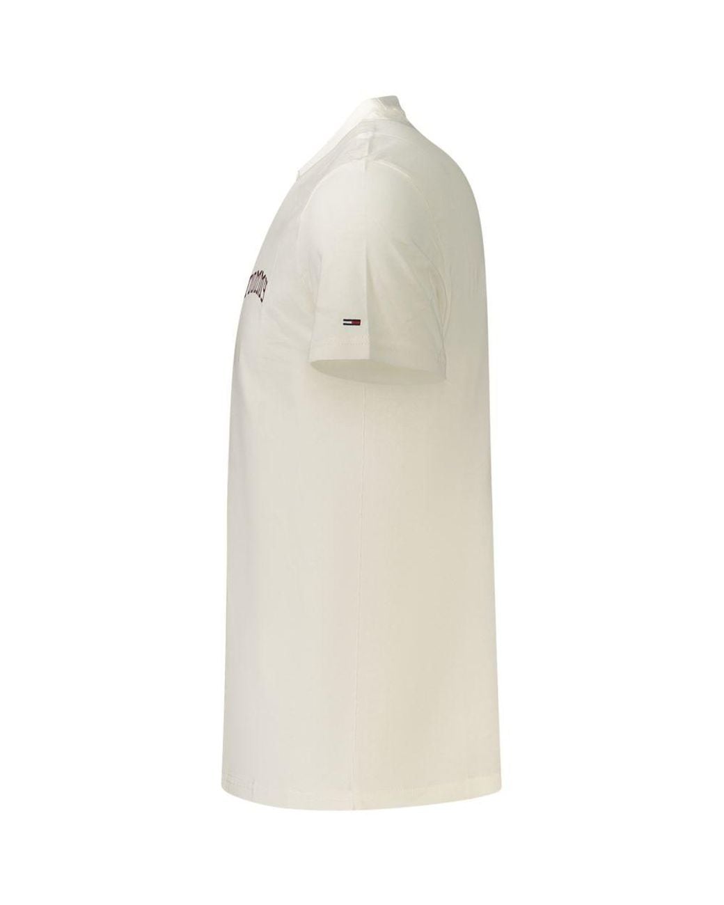 Tommy Hilfiger White Cotton Mens T for men