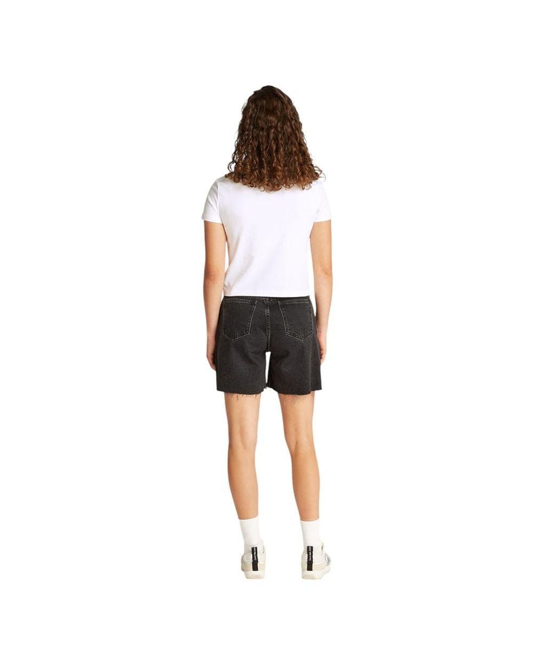 Calvin Klein White Cotton Rigenerato Tops & T