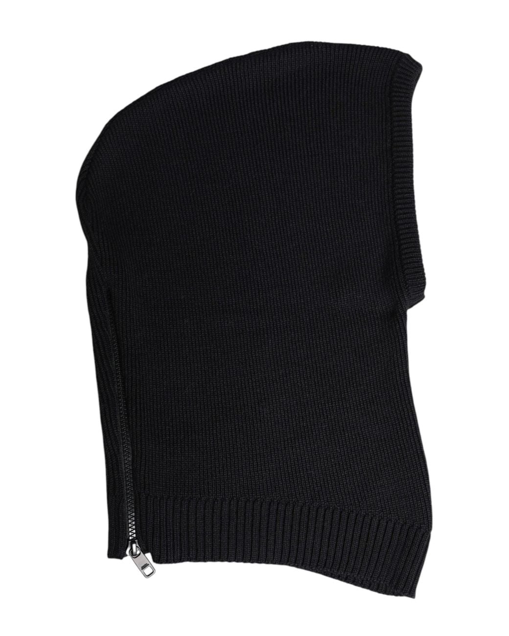 Dolce & Gabbana Black Wool Whole Head Wrap Balaclava Hat for men