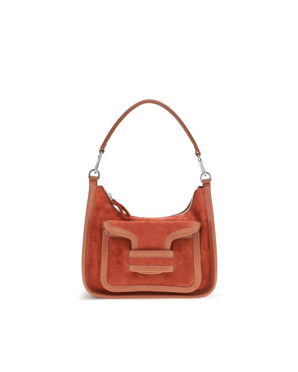Pierre Hardy Red Calf Leather Bos Taurus Shoulder Bag