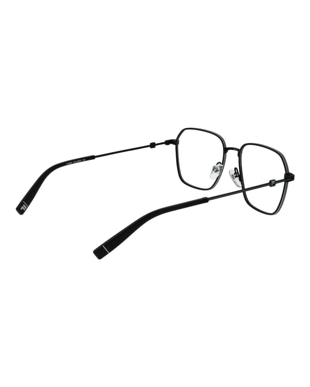 Fila Black Stainless Steel Glasses (Frames)