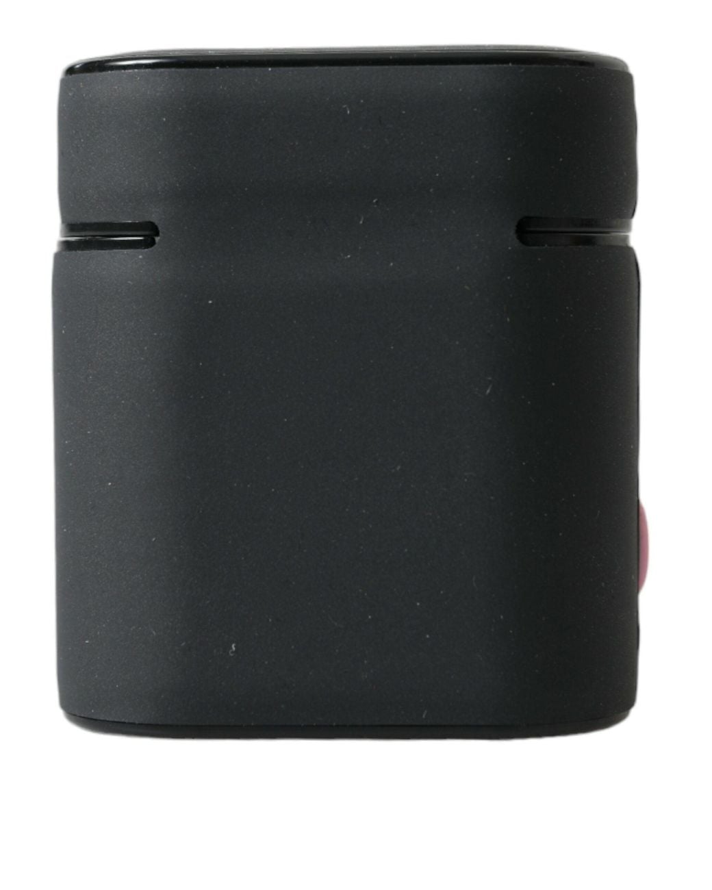 Dolce & Gabbana Black Silicone Embossed Logo Airpods Case