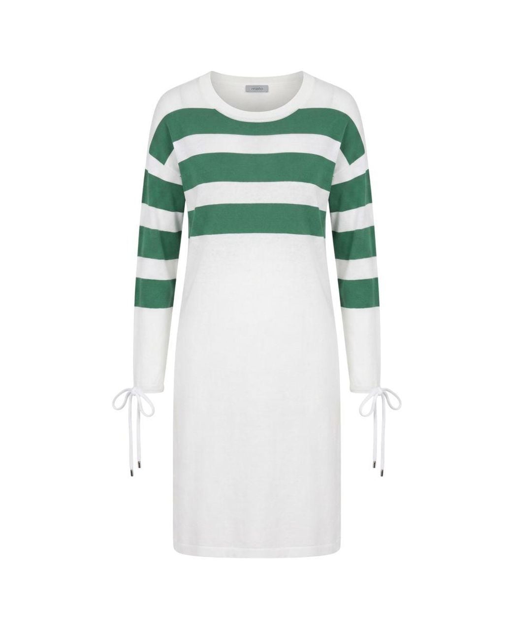 Malo Green White Cotton 's Dress