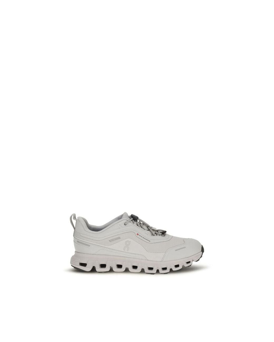 On Shoes White Polyester Athletic Sneakers