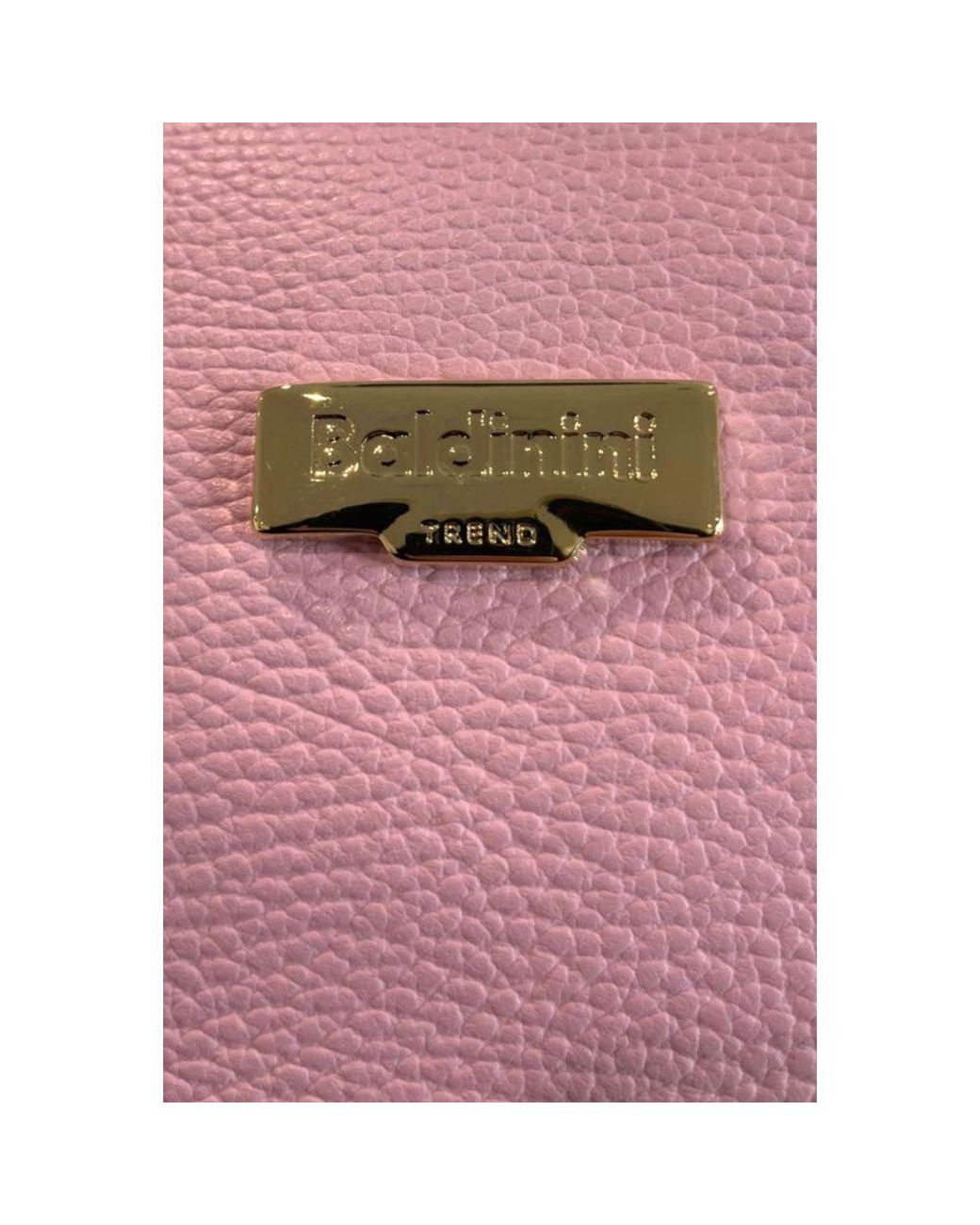Baldinini Pink Leather Bag