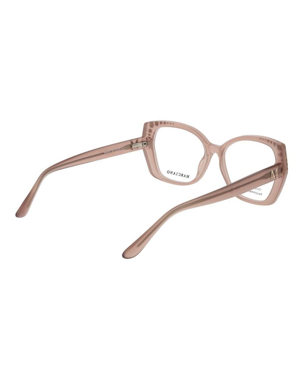 MARCIANO BY GUESS Brown Pink Acetate Glasses (frames)