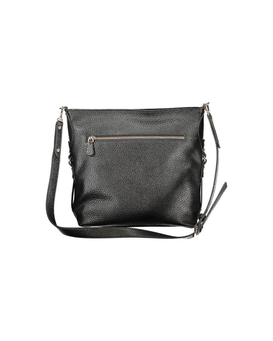 Guess Gray Black Polyurethane 's Handbag