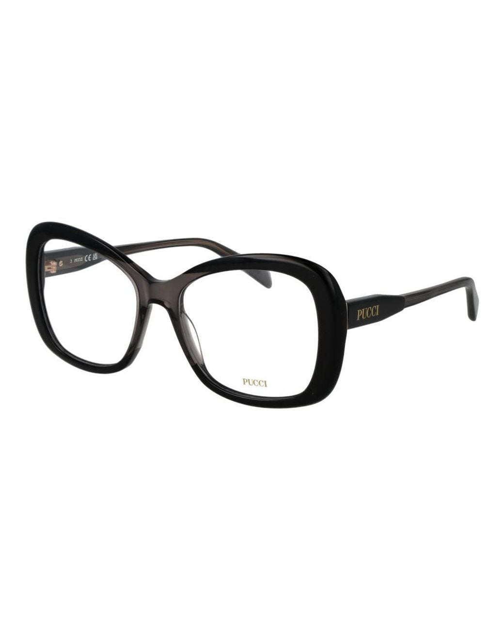 Emilio Pucci Black Acetate Glasses (frames)