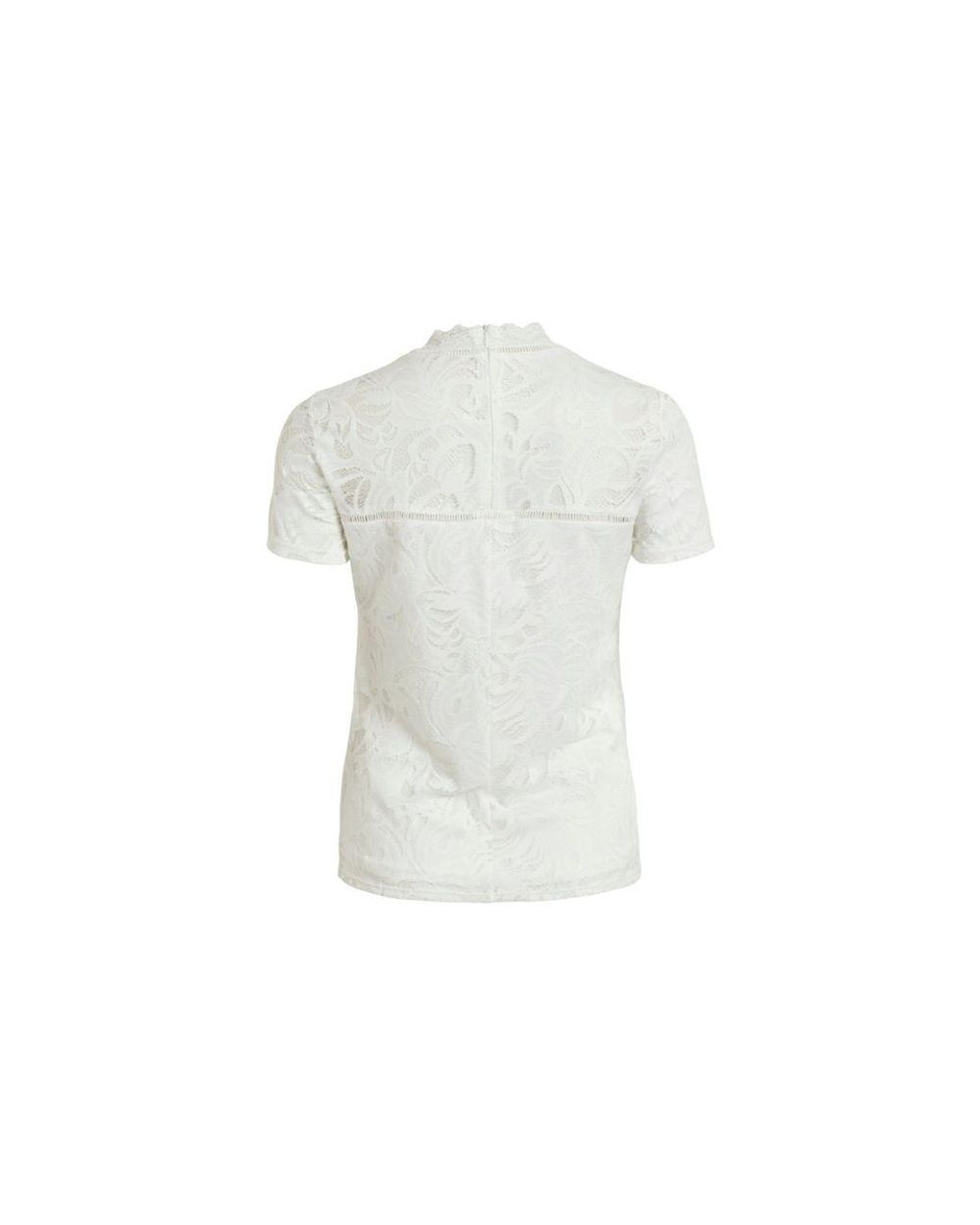 VILA CLOTHES White Cream Polyamide T