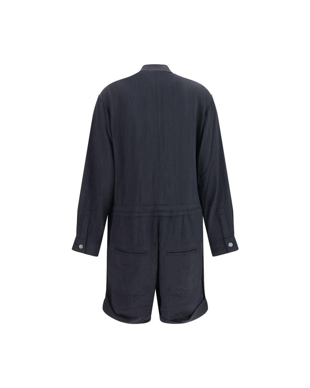 Isabel Marant Blue Black Viscose Jumpsuit