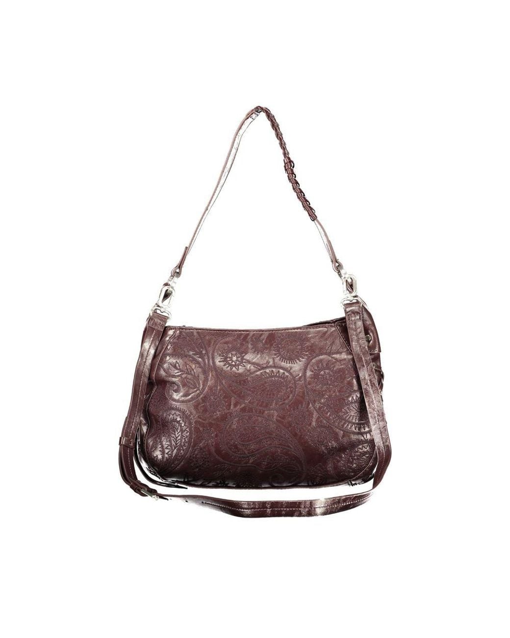 Desigual Purple Polyurethane Bag