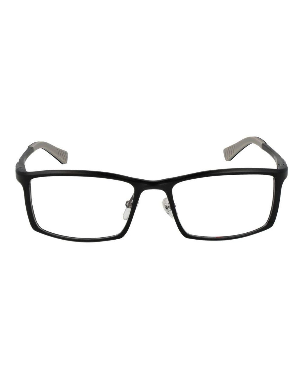 Fila Brown Aluminum Glasses (Frames) for men