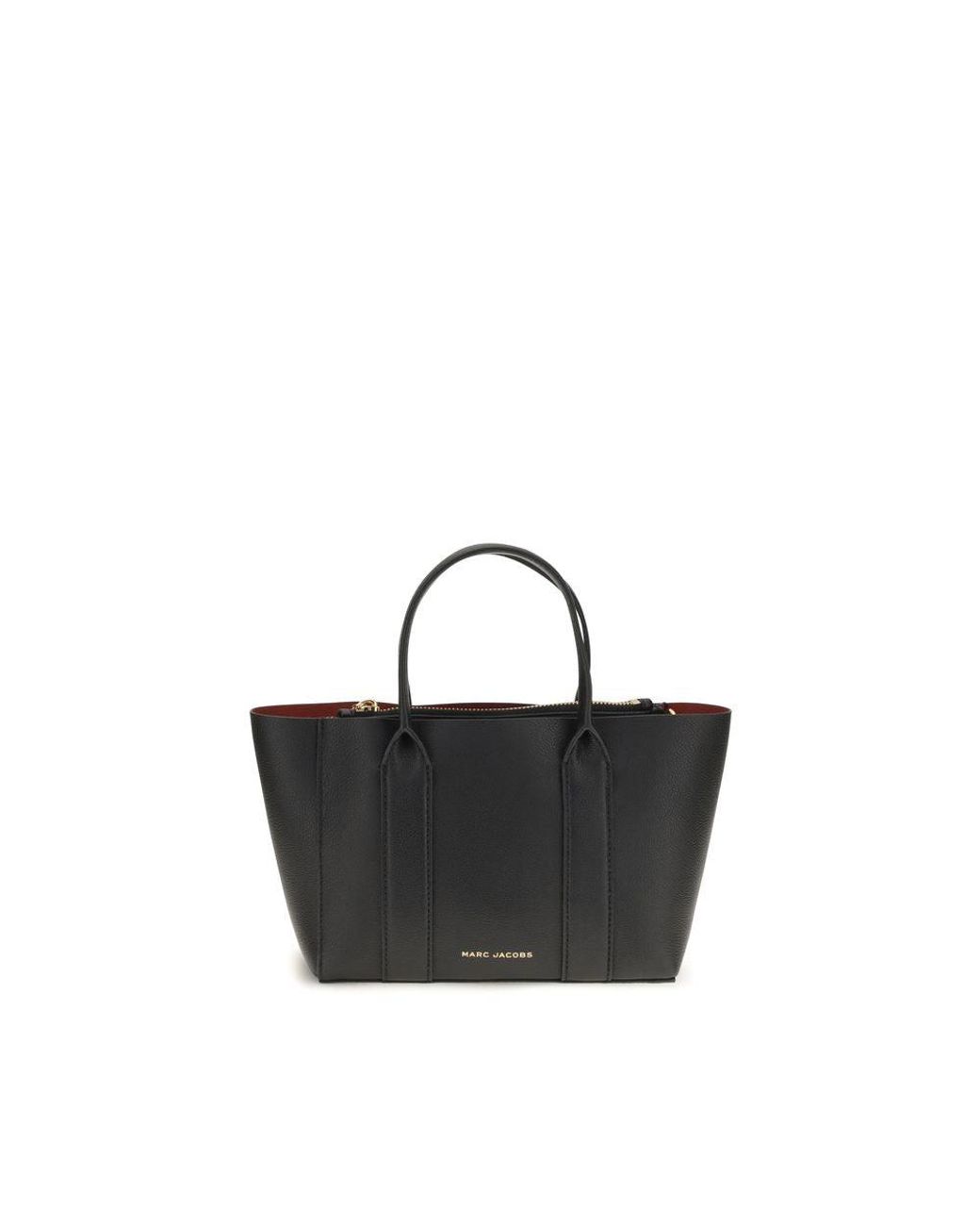 Marc Jacobs Black Calf Leather Bos Taurus Shoulder Bag