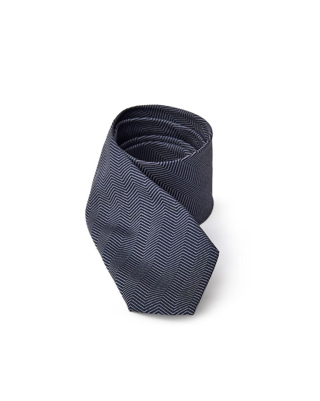 Jil Sander Blue Silk Tie for men