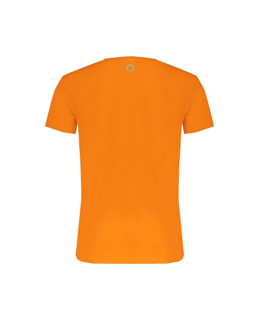 Trussardi Orange Cotton T-Shirt for men