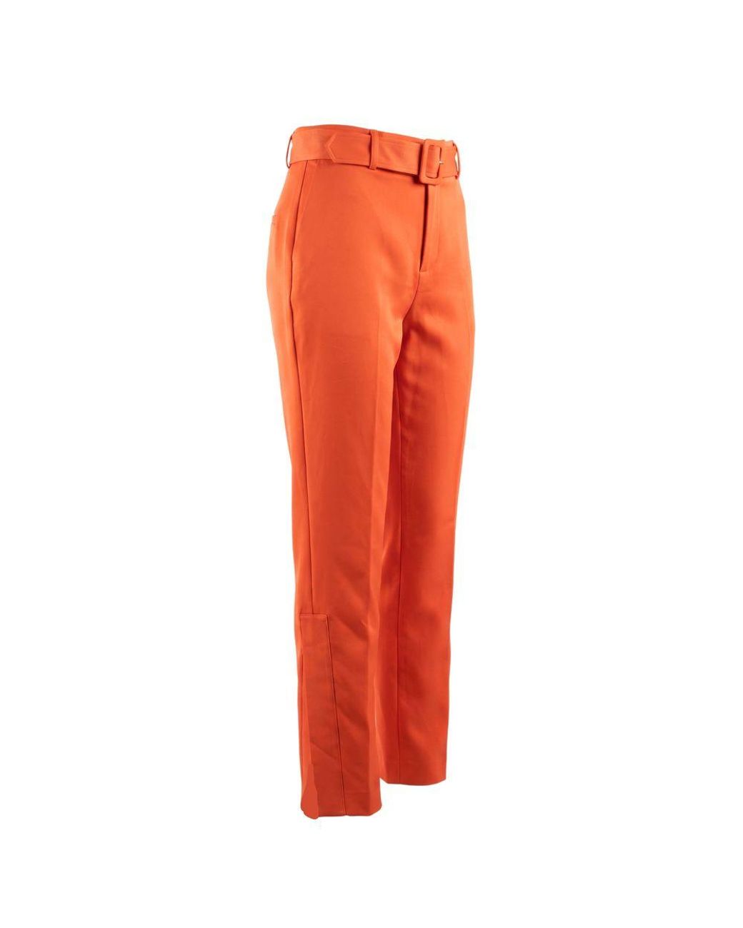 Trussardi Red Orange Viscose Pants