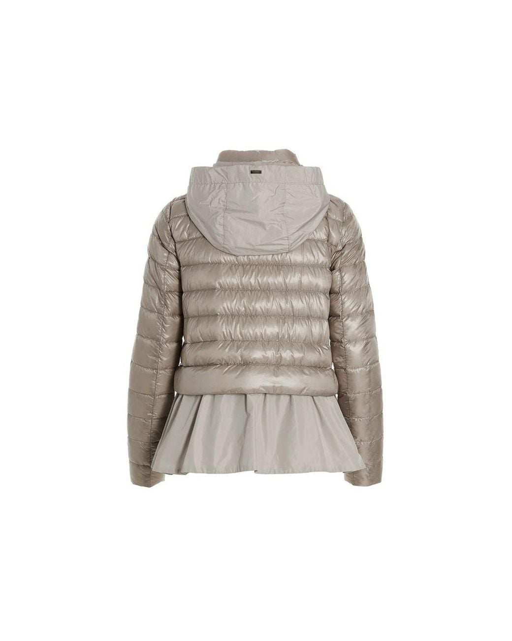 Herno Gray Polyamide Shell Jacket