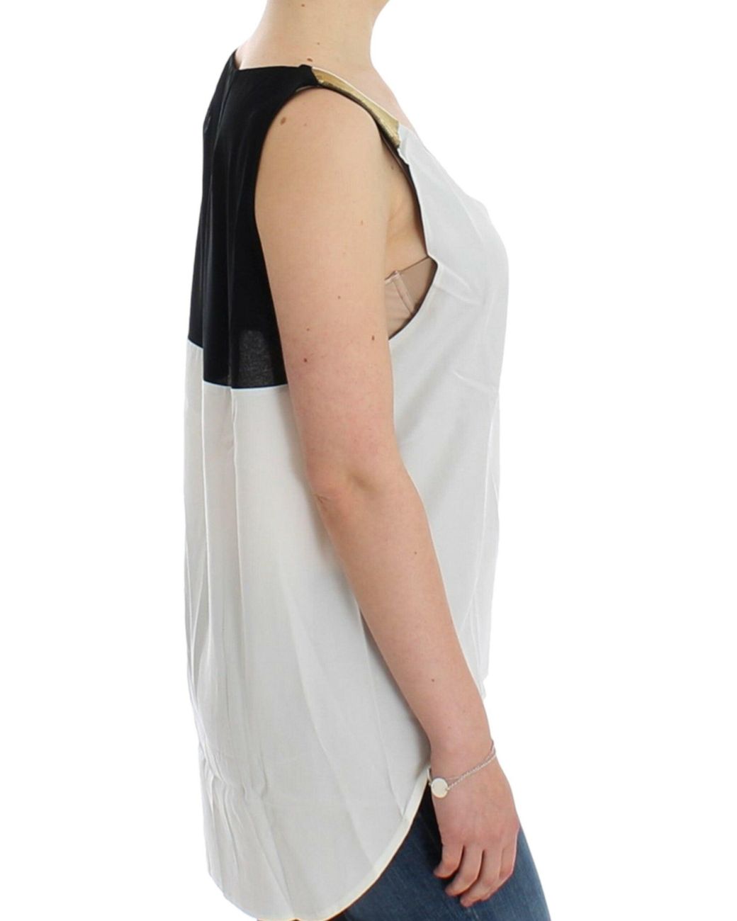 CoSTUME NATIONAL Gray Sleeveless Tops