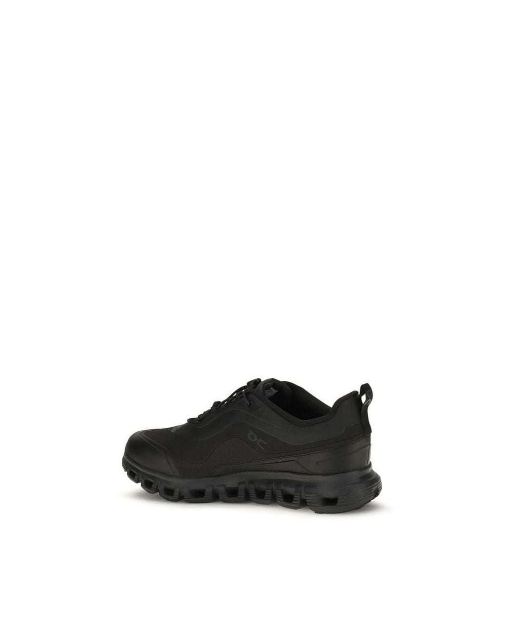 On Shoes Black Polyester Athletic Sneakers for men