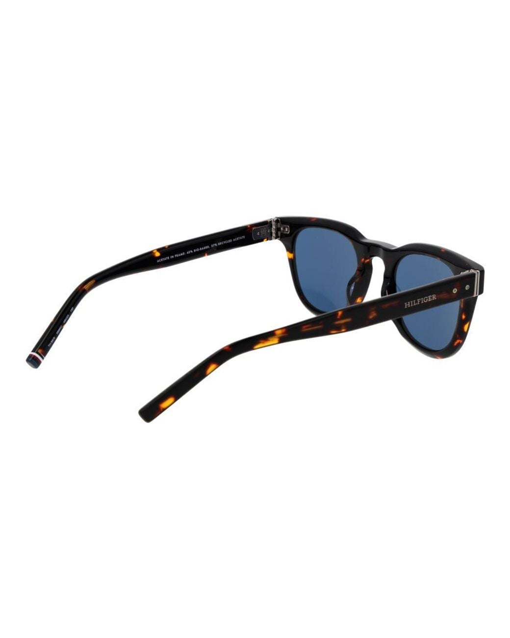 Tommy Hilfiger Blue Black Acetate Sunglasses