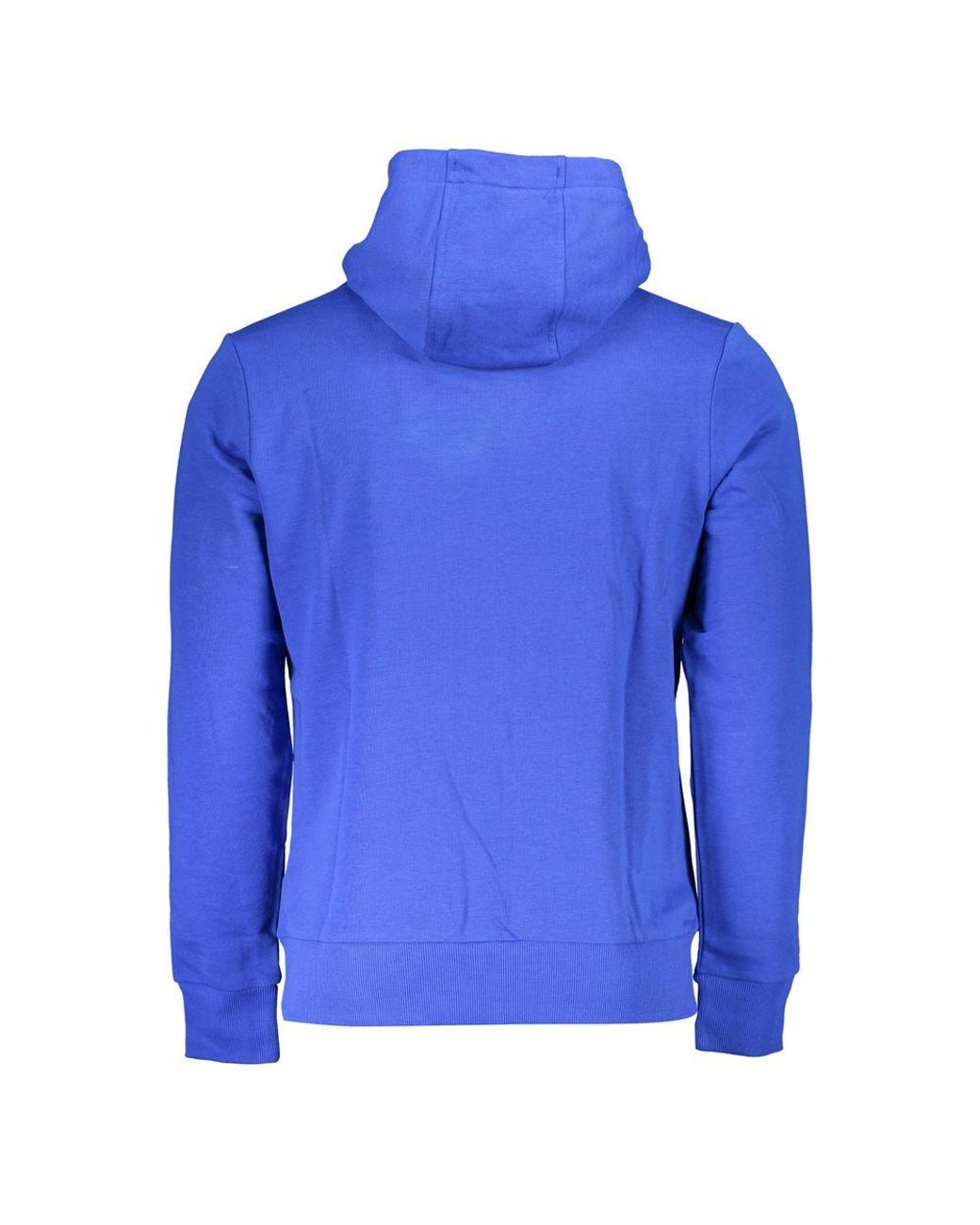 La Martina Blue Cotton Sweater for men