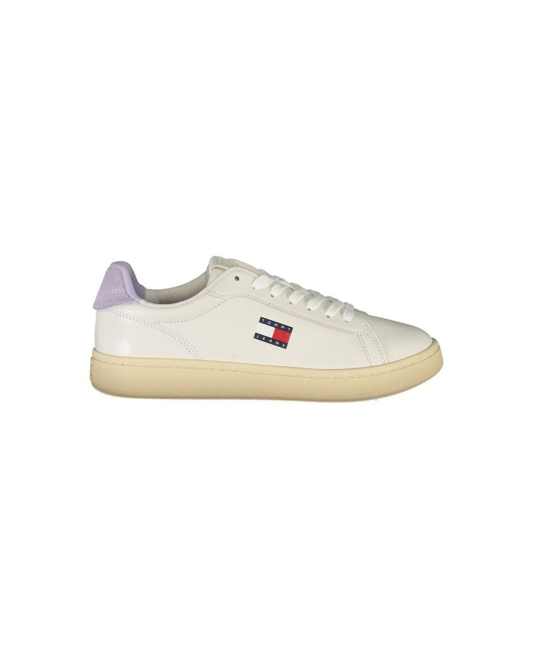 Tommy Hilfiger White Leather Sneaker