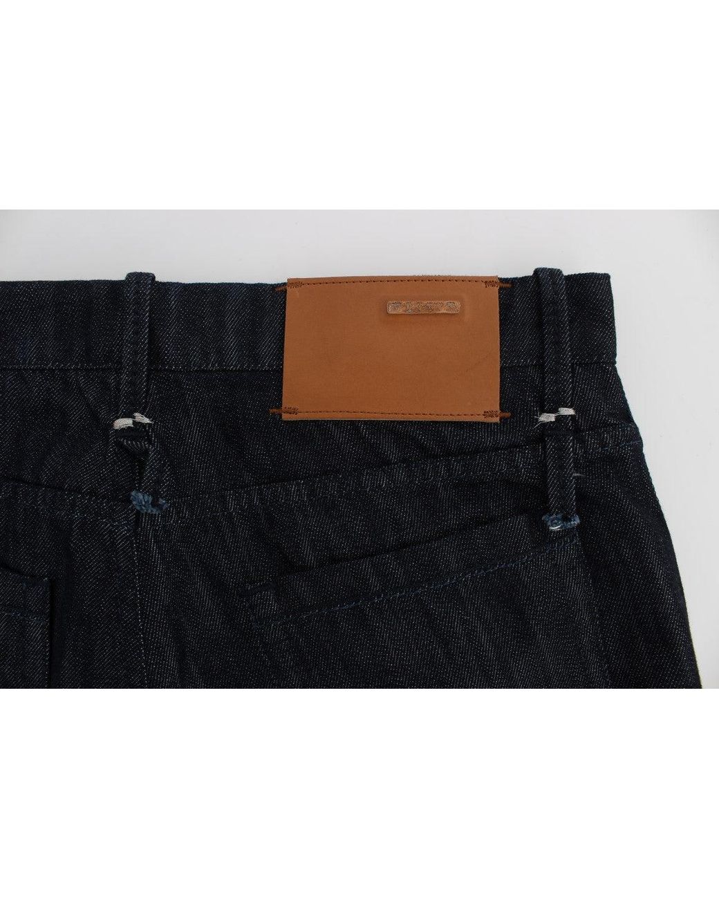 Acht Cotton Regular Straight Fit Jeans Blue Sig30481 for men