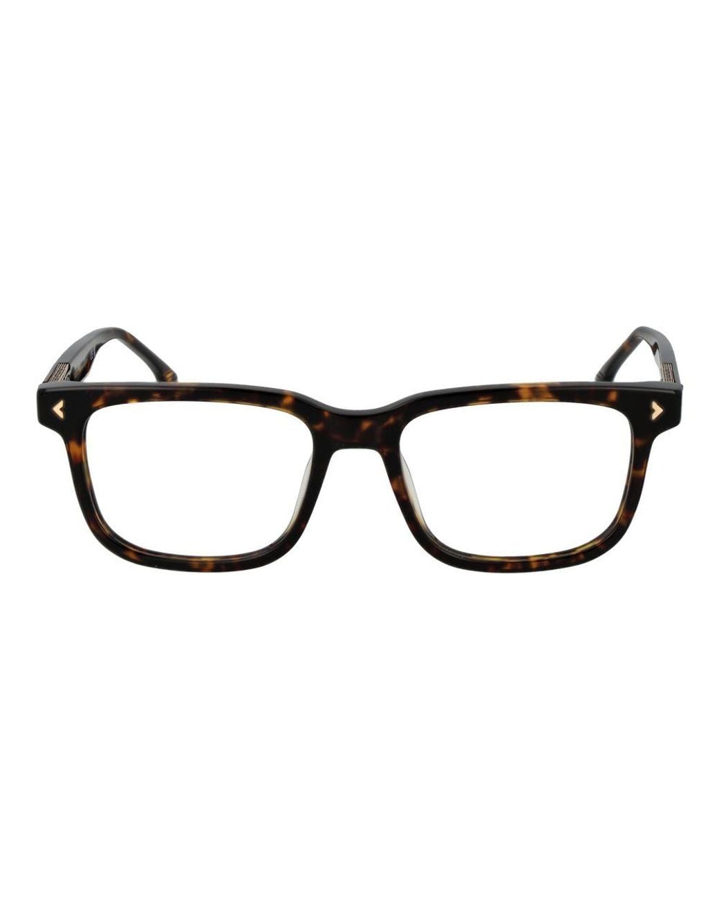 Lozza Black Brown Cellulose Acetate Glasses (frames) for men