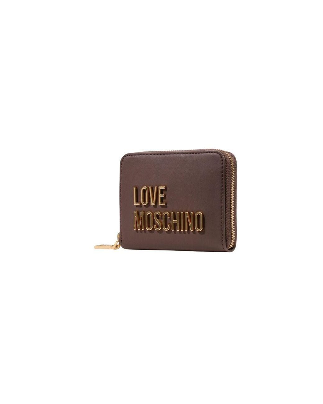 Love Moschino Brown Polyethylene Wallet