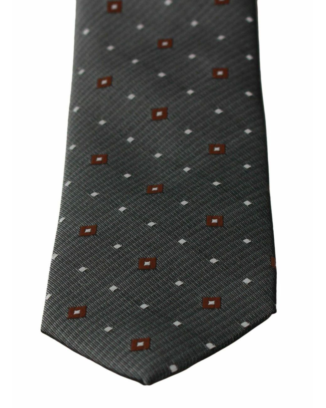 Dolce & Gabbana Black Elegant Patterned Silk Blend Neck Tie for men