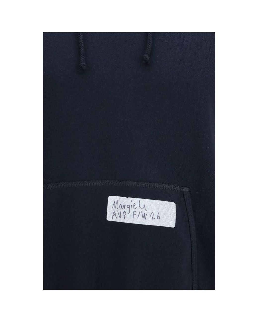 Maison Margiela Blue Cotton Sweatshirt for men