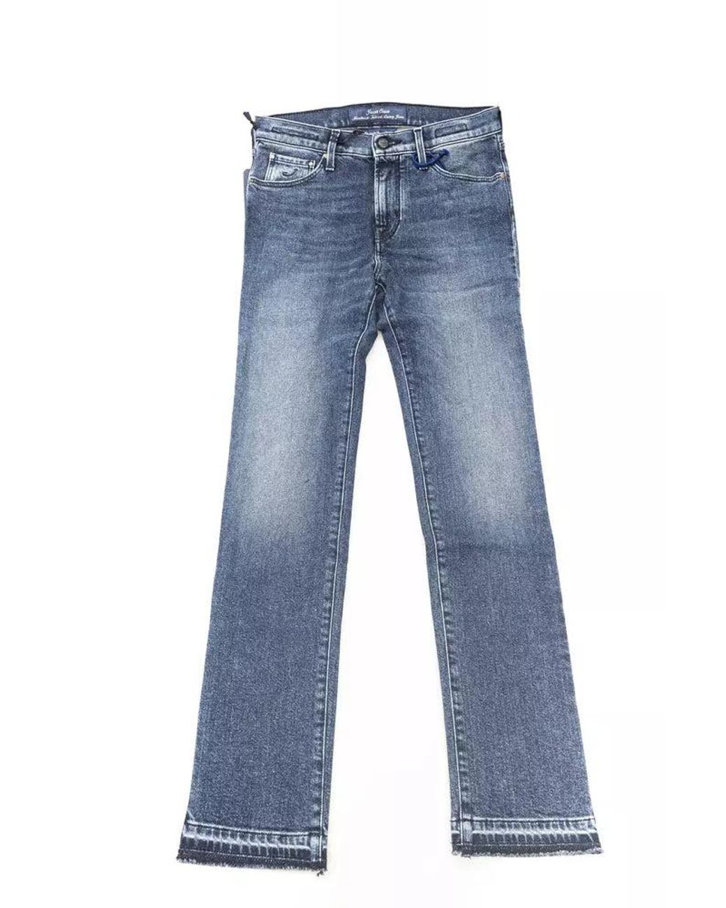 Jacob Cohen Blue Cotton Jeans