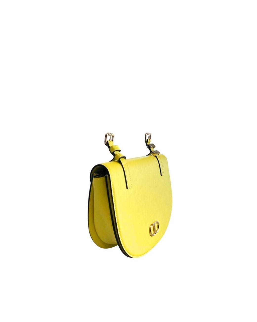 Twinset Yellow Pu Crossbody Bag