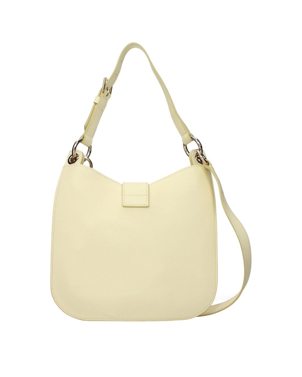 Tom Ford Metallic Yellow Leather Shoulder Bag