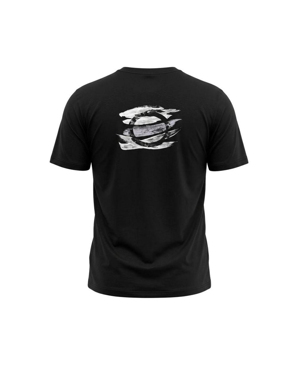 Trussardi Beachwear Black Cotton T-Shirt for men