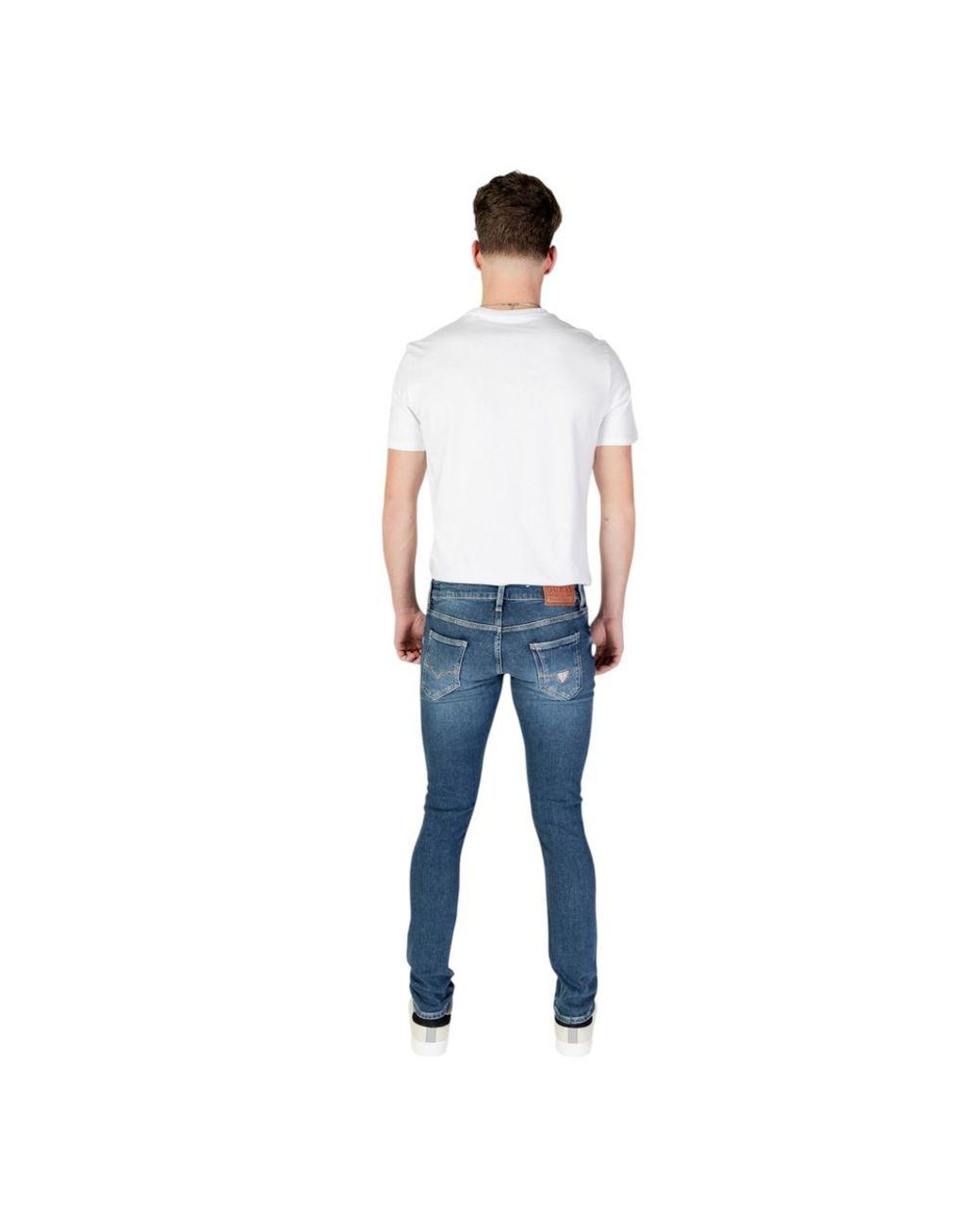 Guess Blue Cotton Jeans & Pant for men