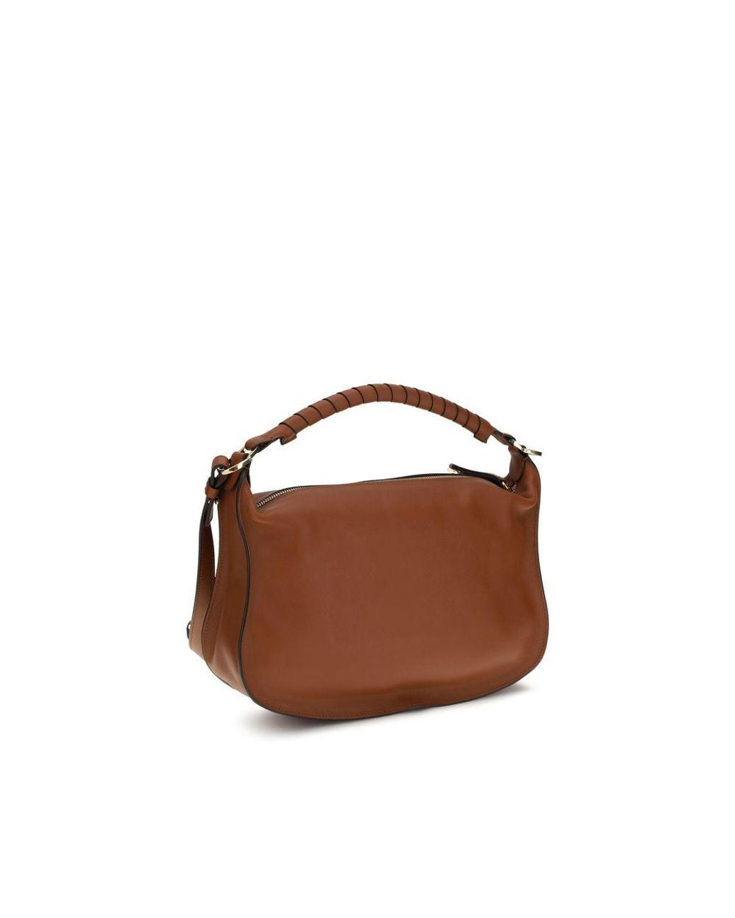 Chloé Brown Calf Leather Bos Taurus Shoulder Bag