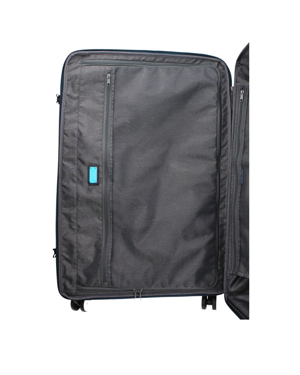 Piquadro Blue Fabric Luggage And Travel for men