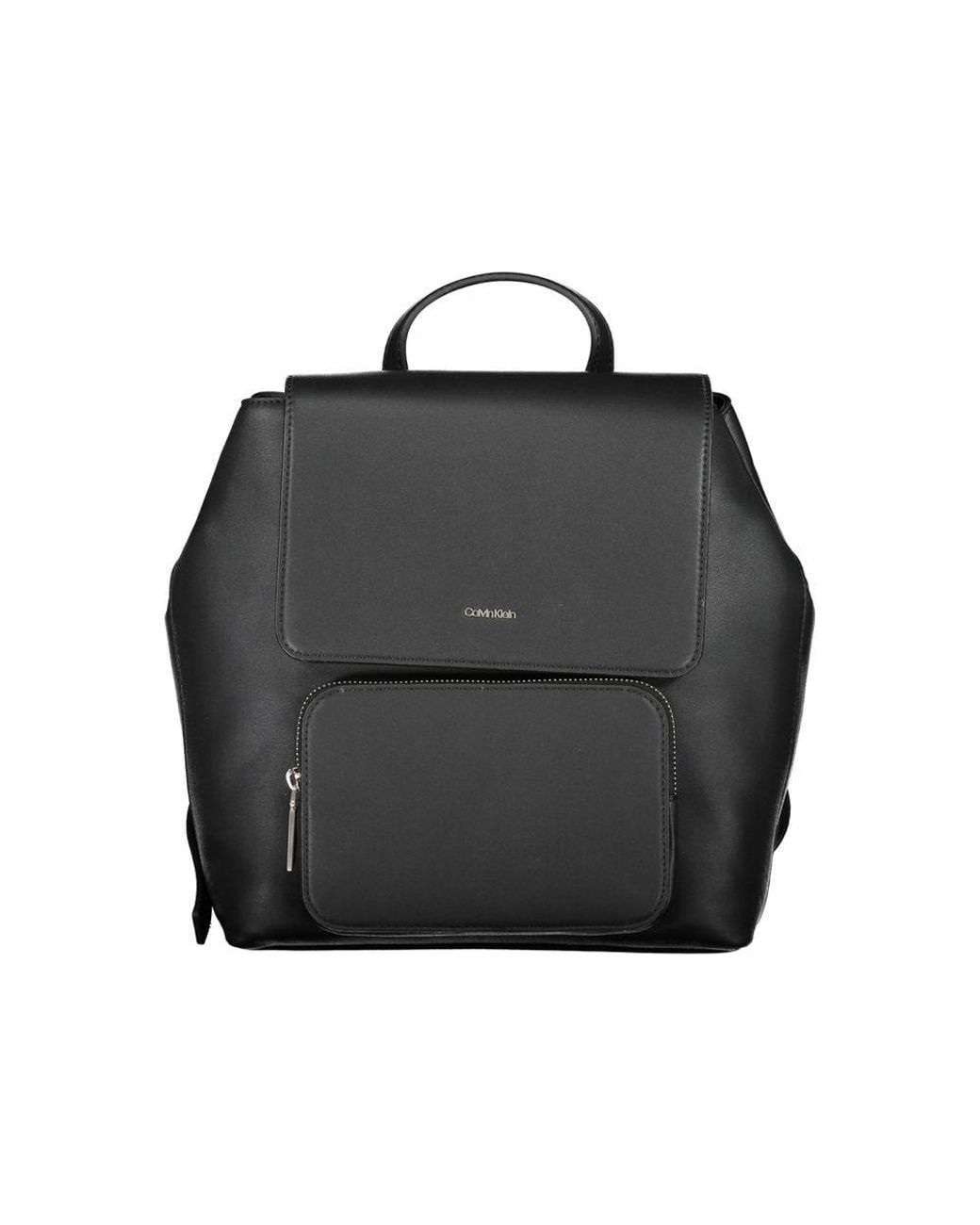 Calvin Klein Black Polyester Backpack