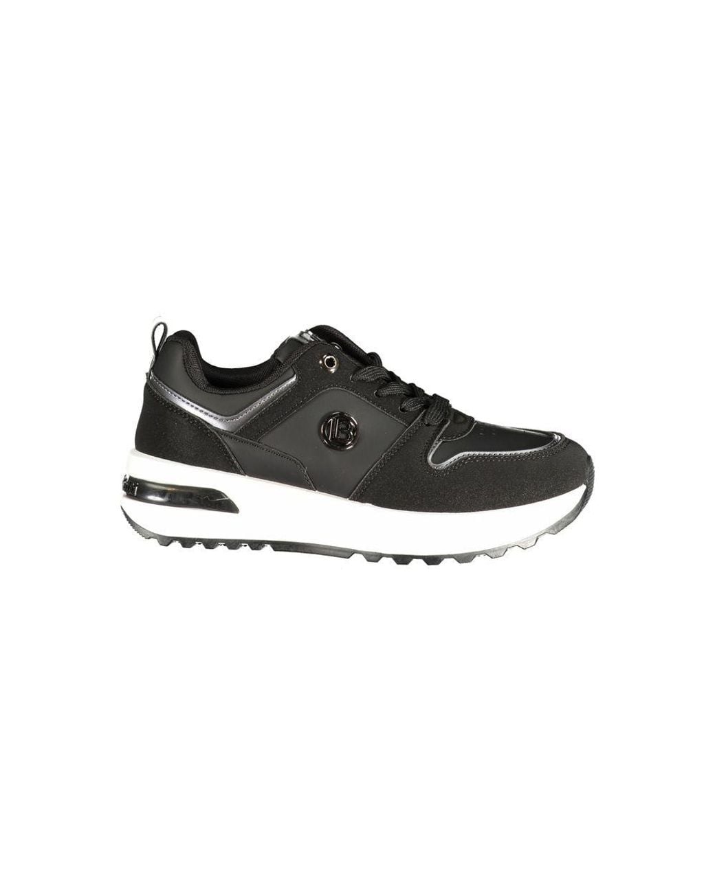 Laura Biagiotti Black Polyurethane 's Sneaker