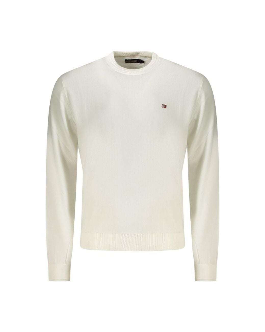Napapijri White Cotton Men Shirt for men