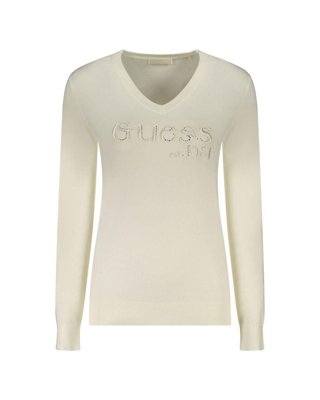 Guess Natural Bianco Viscosa 's Long