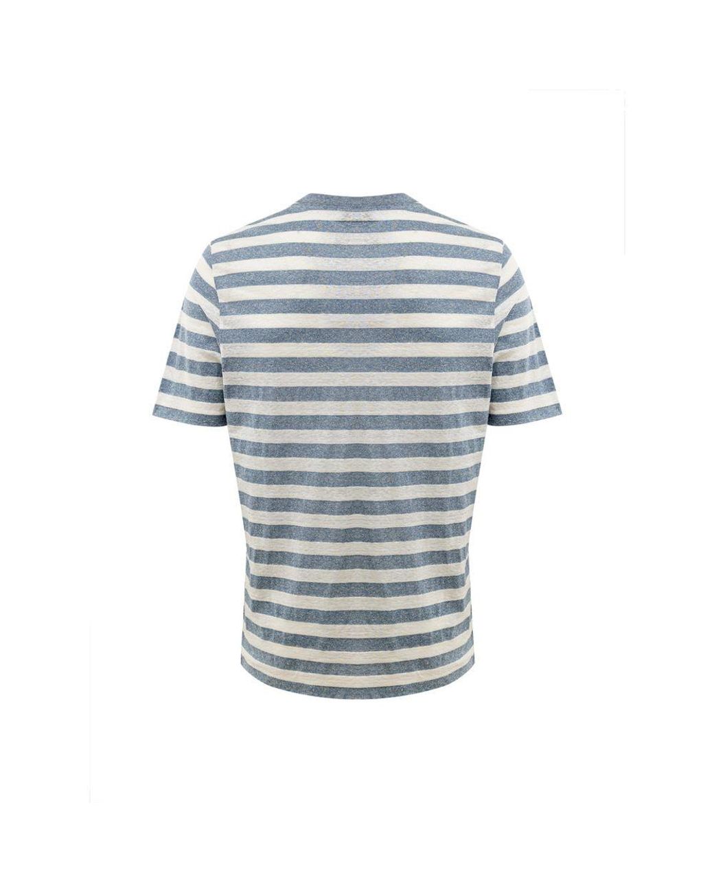 Gran Sasso Blue Cotton T for men