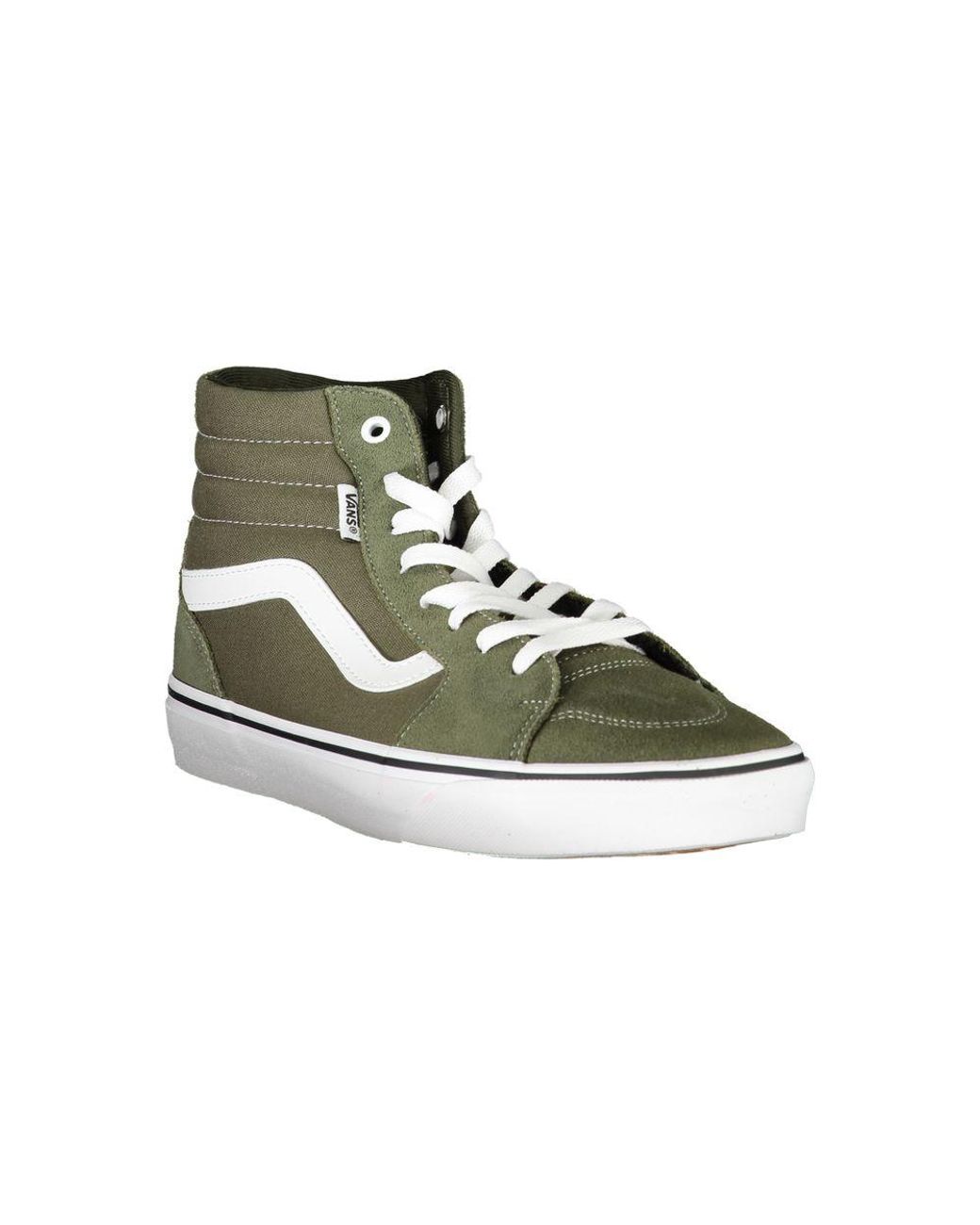 Vans Green Polyester Sneaker for men