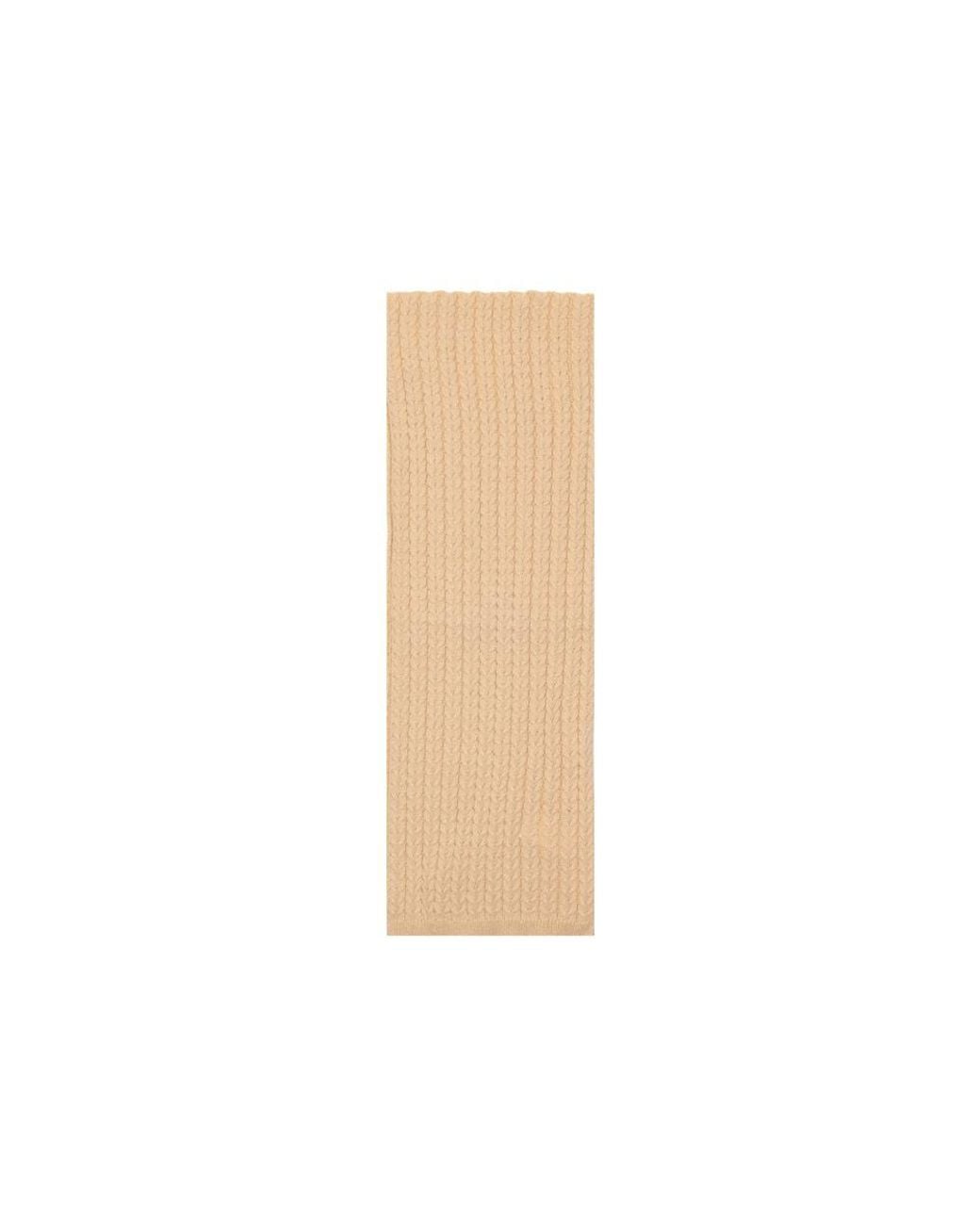 ONLY Natural Beige Polyester Scarf