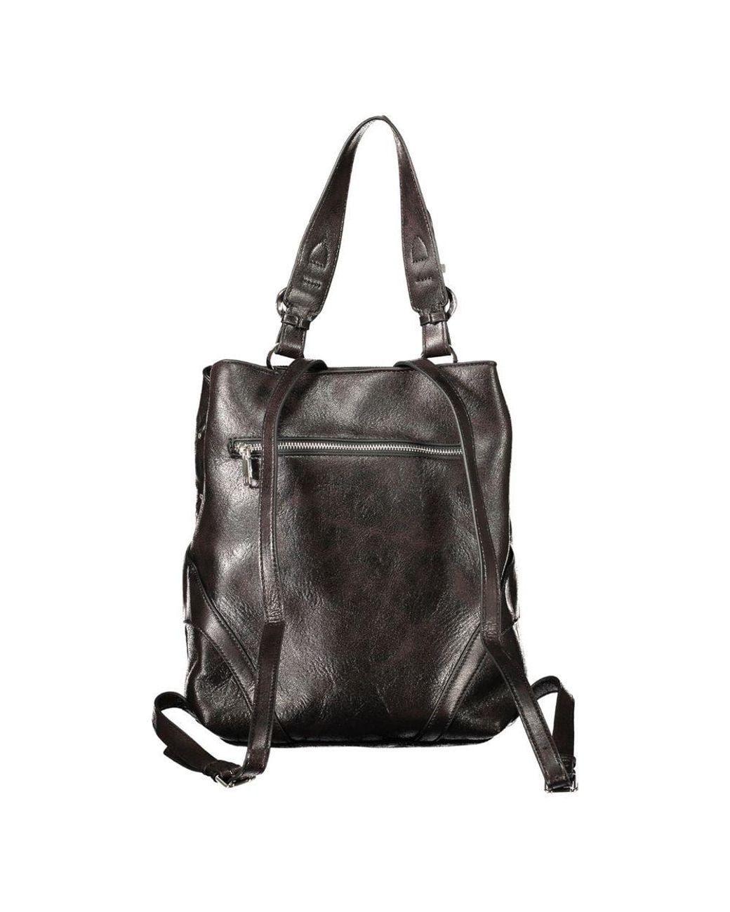 Desigual Black Polyurethane 's Backpack