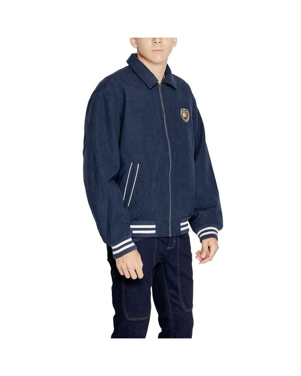 Tommy Hilfiger Blue Recycled Polyester Jacket for men